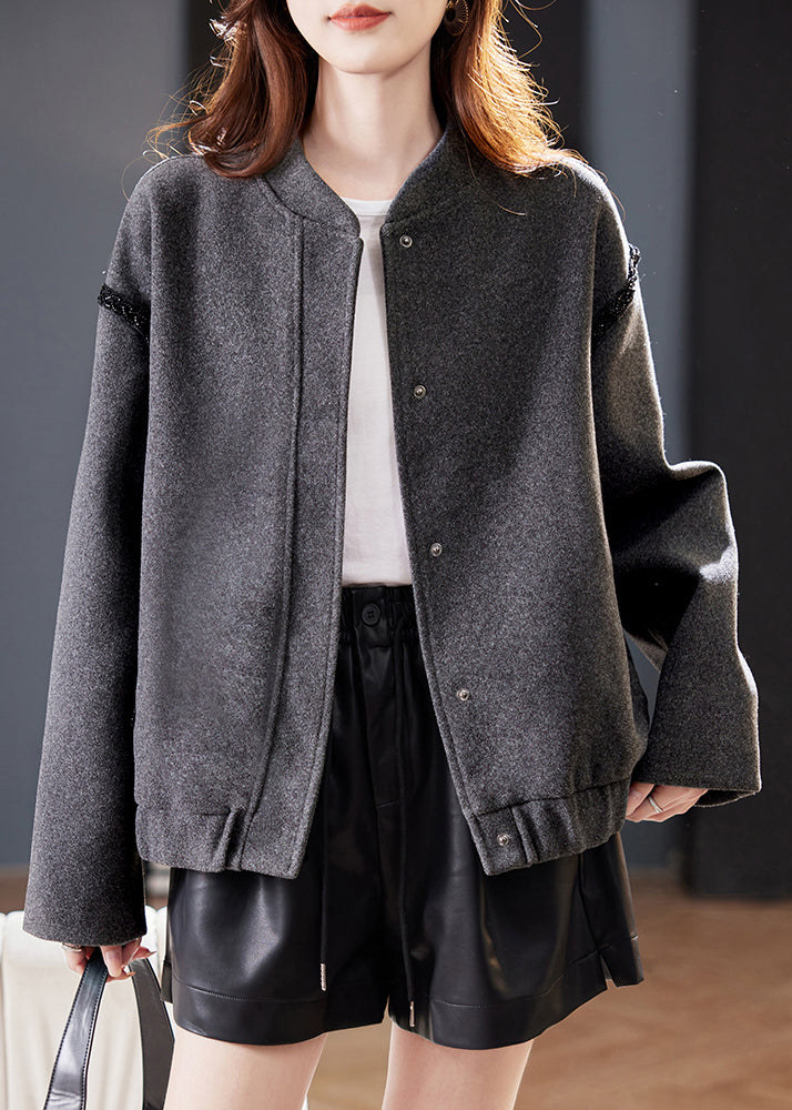 A Vintage Style Coat with Delicate Timeless Details
