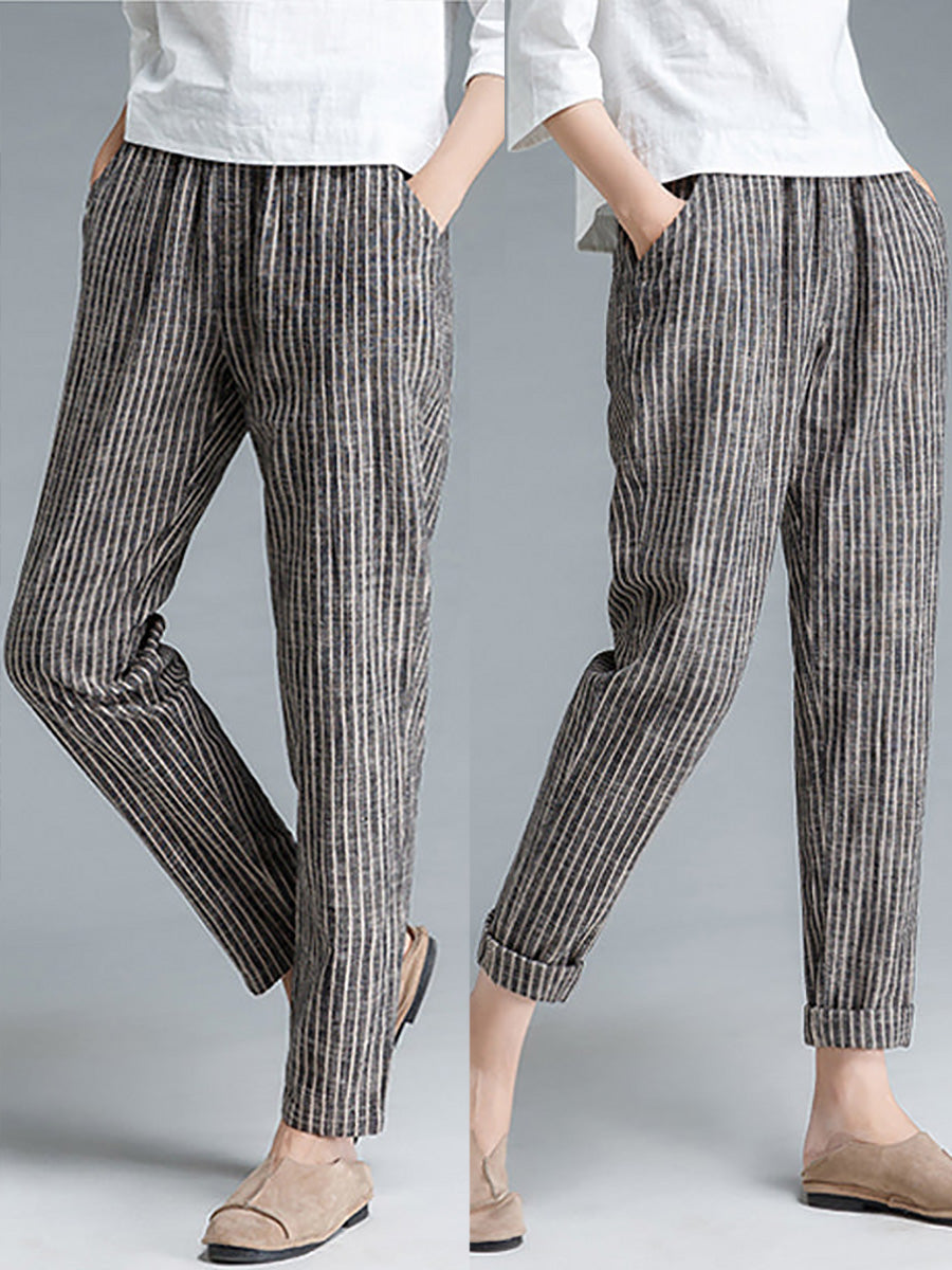 Gray Coffee Stripe