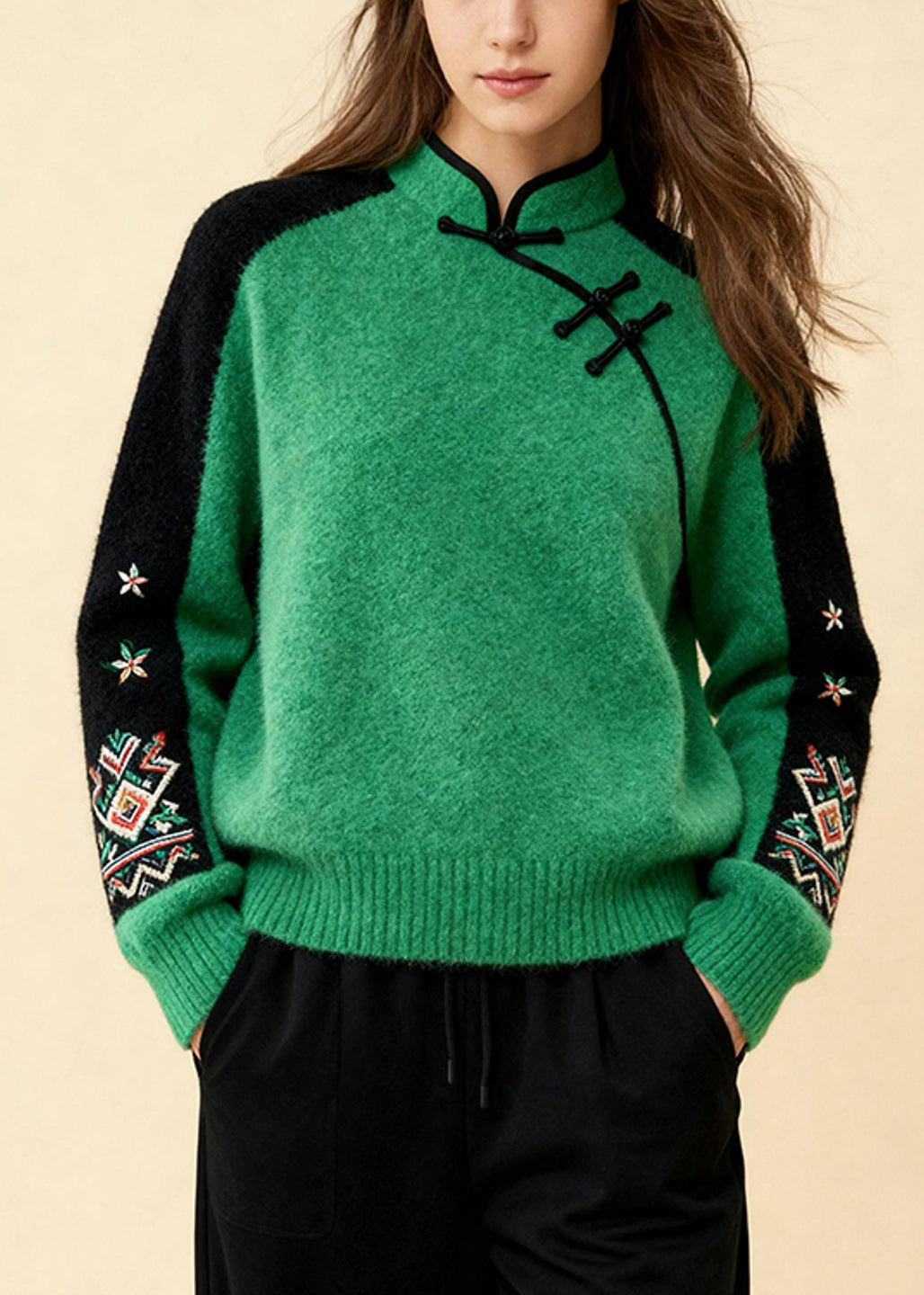 Classic Vintage Sweater with a Flattering Fit