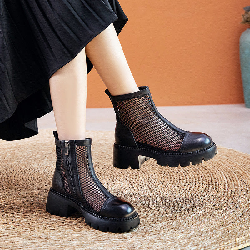 Classic Orthopedic Boots with Timeless Style