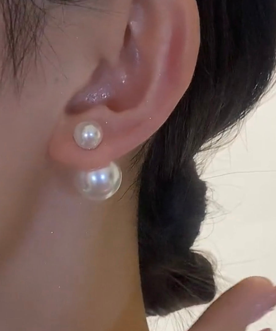 Vintage Handmade Gold Earring