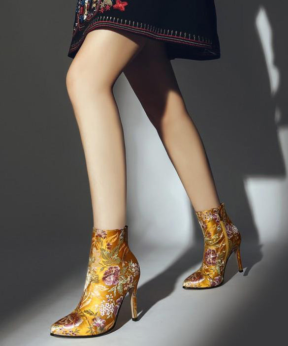 Vintage Inspired Orthopedic Boots