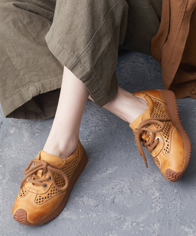Chic Orthopedic Flats with Unique Design