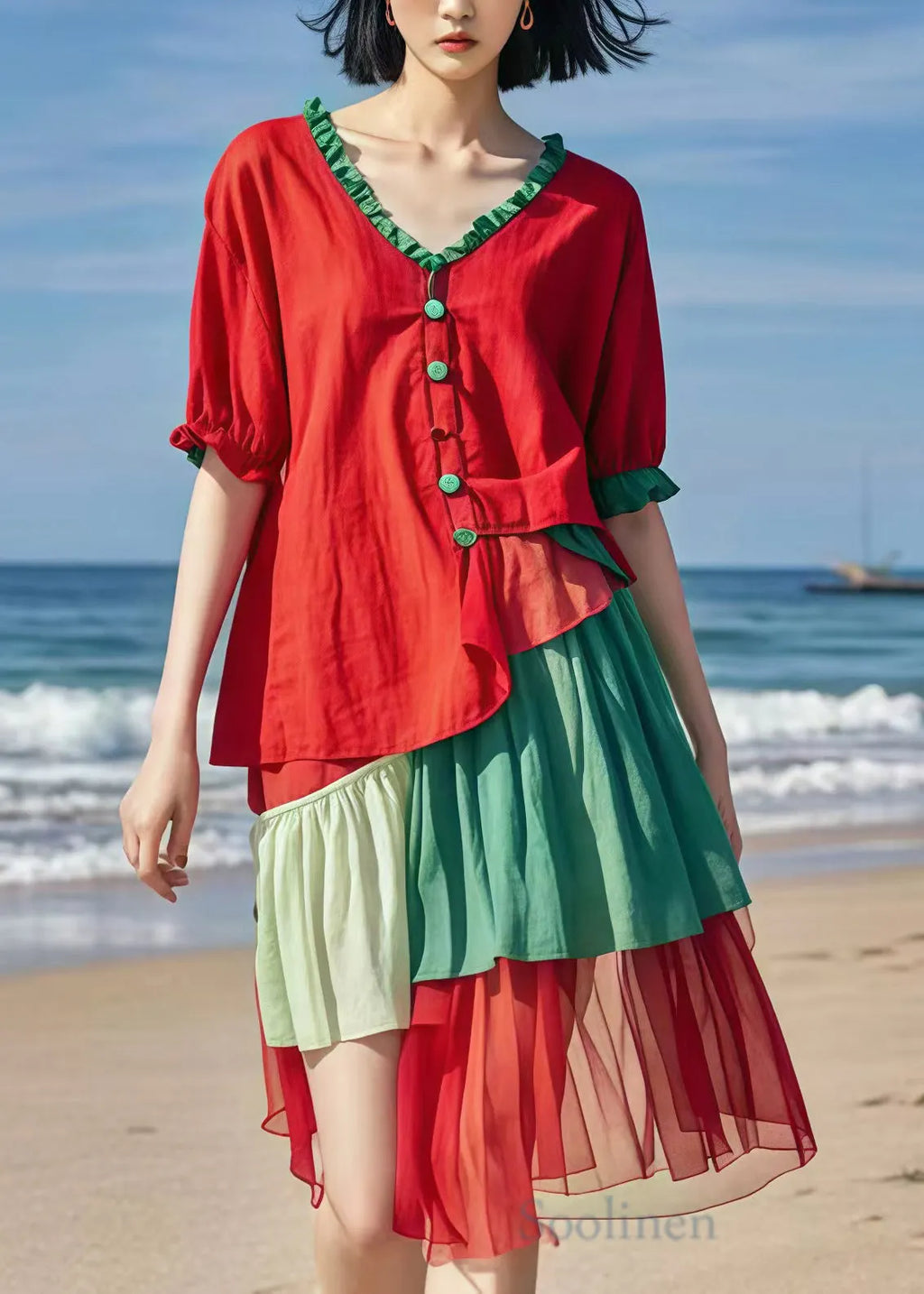 Classic Vintage Dress with a Flattering Fit
