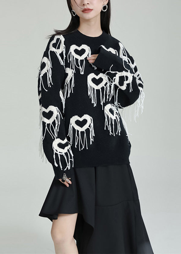 A Vintage Style Sweater with Delicate Timeless Details