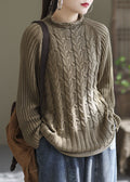 Vintage Inspired Sweater with a Contemporary Edge