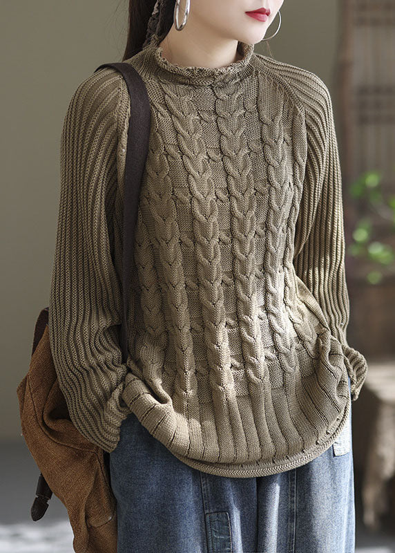 Vintage Inspired Sweater with a Contemporary Edge