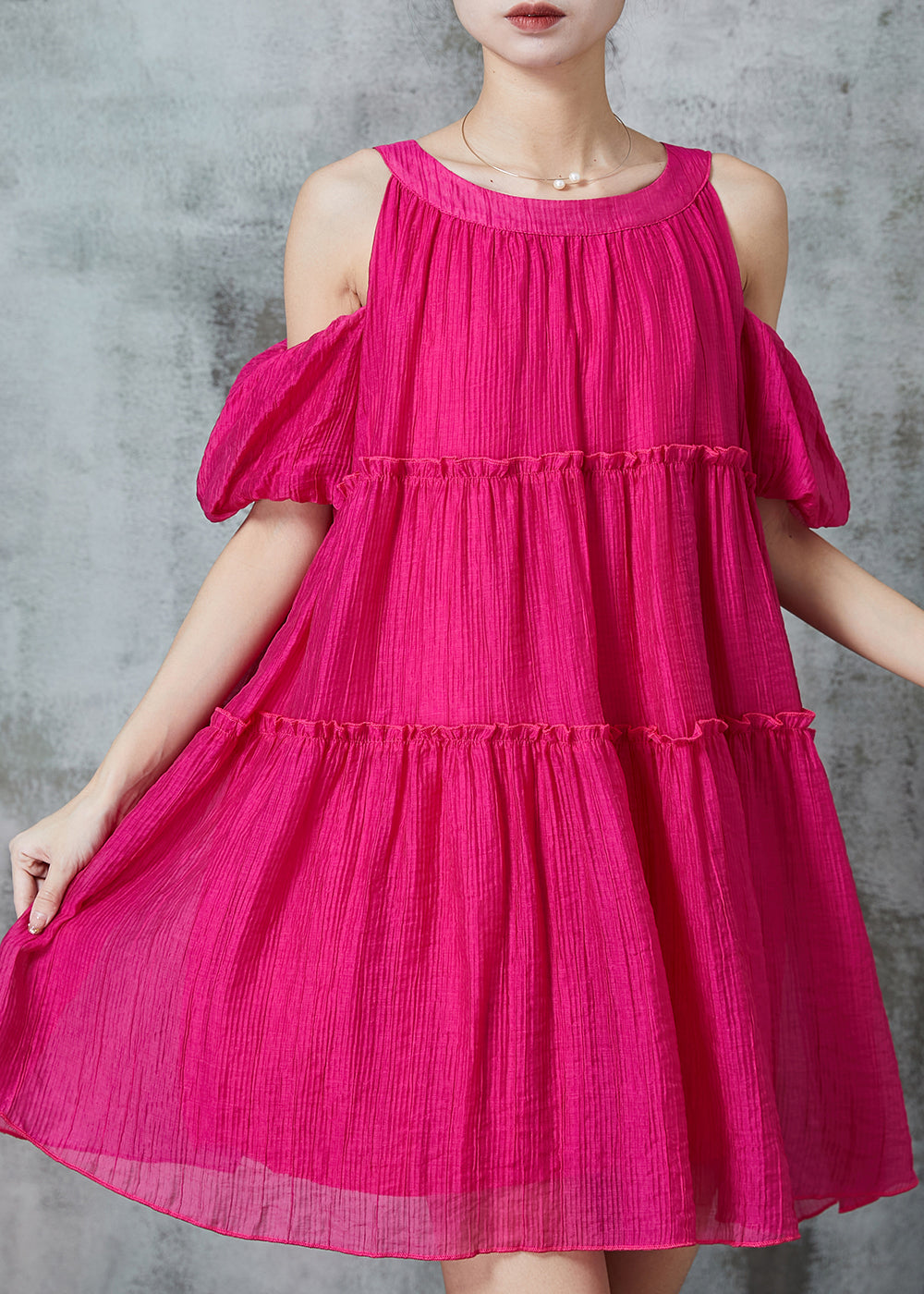 A Vintage Style Dress with Delicate Timeless Details