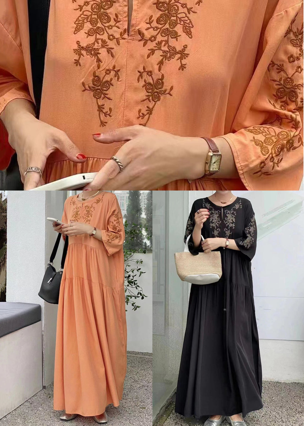 Classic Vintage Dress with a Flattering Fit