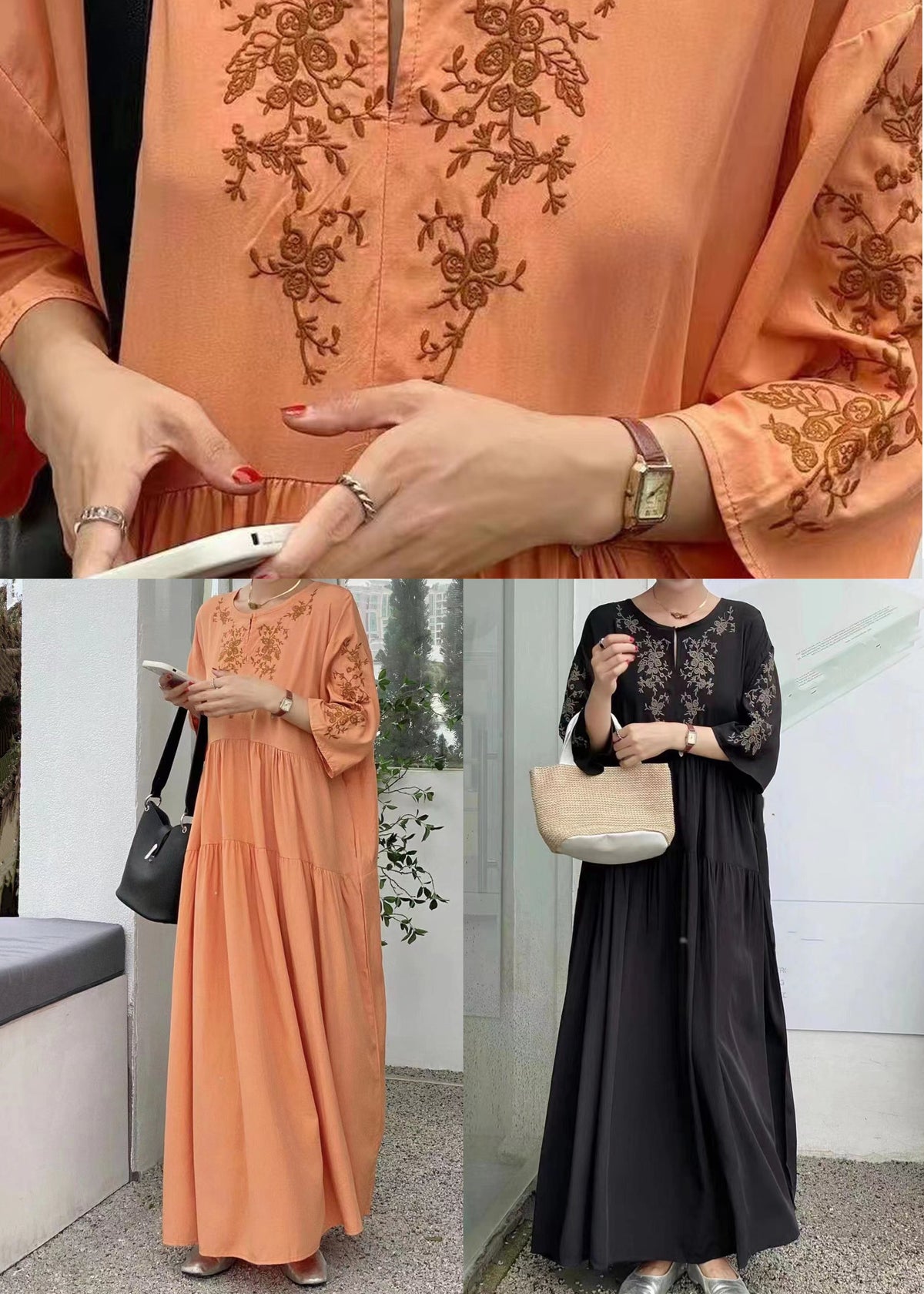 Classic Vintage Dress with a Flattering Fit