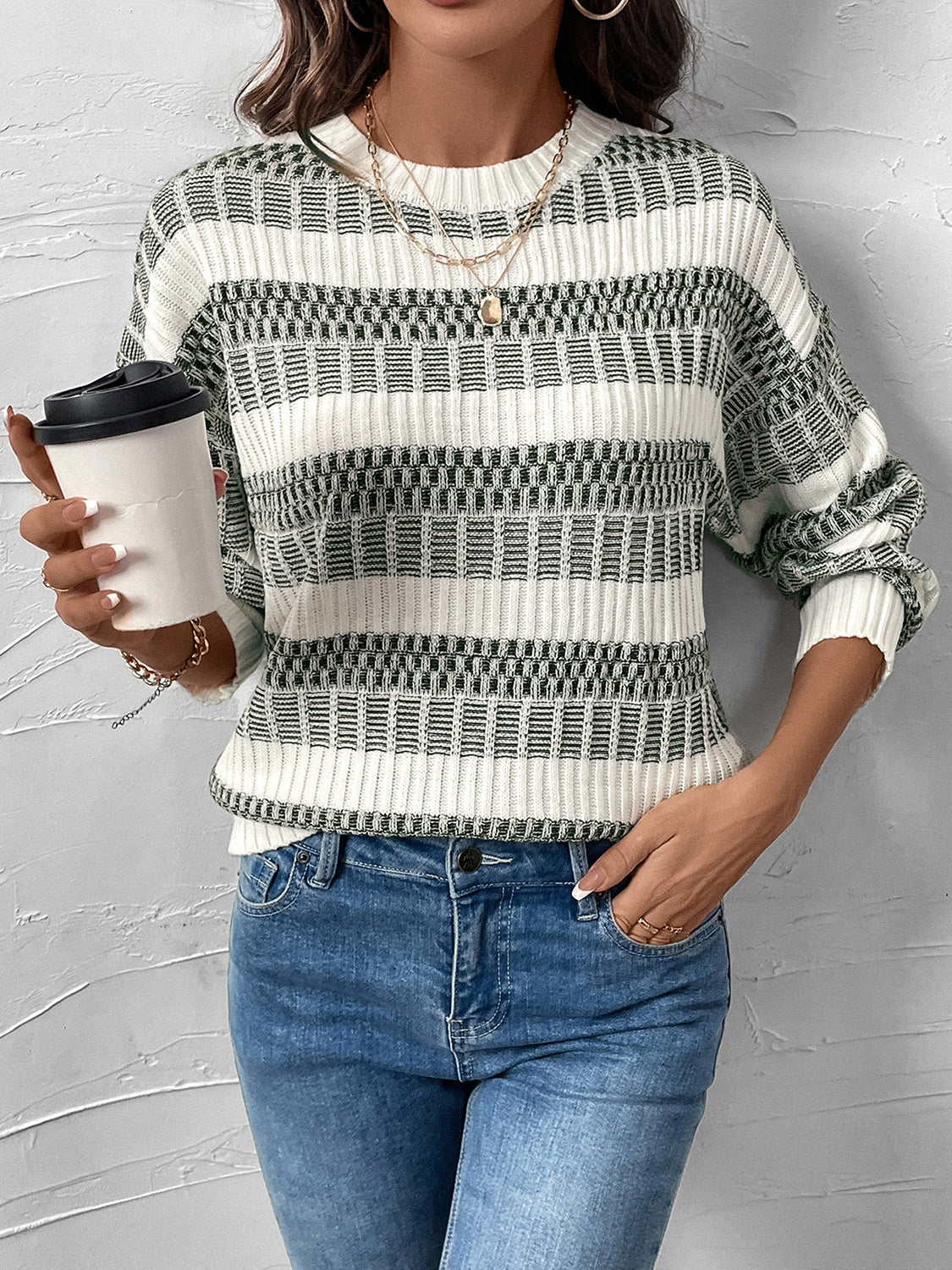 Gracefully Styled Sweater for Any Occasion