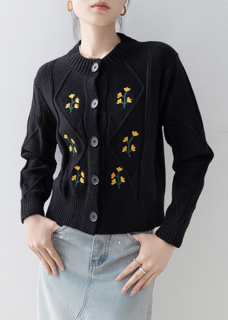 Sophisticated Cardigan with a Clean Classic Look