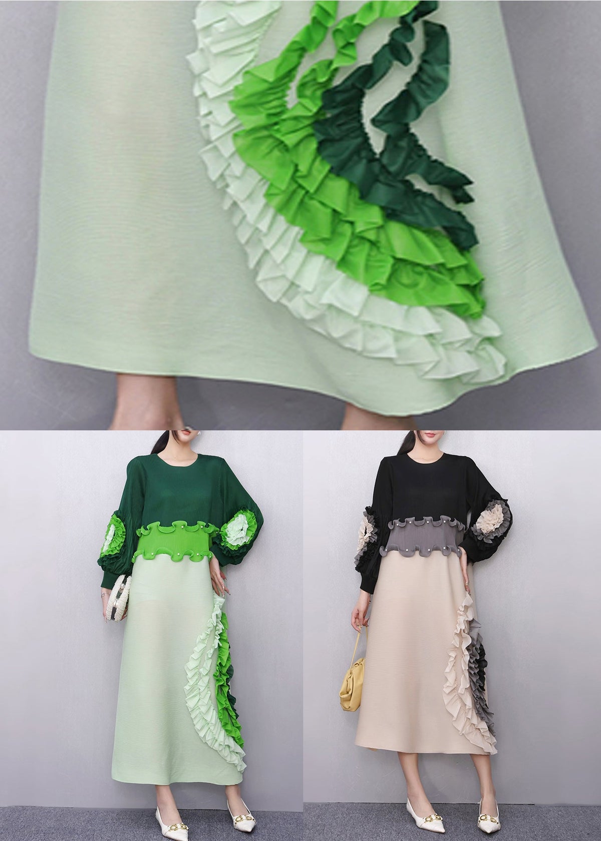 A Vintage Style Dress with Delicate Timeless Details