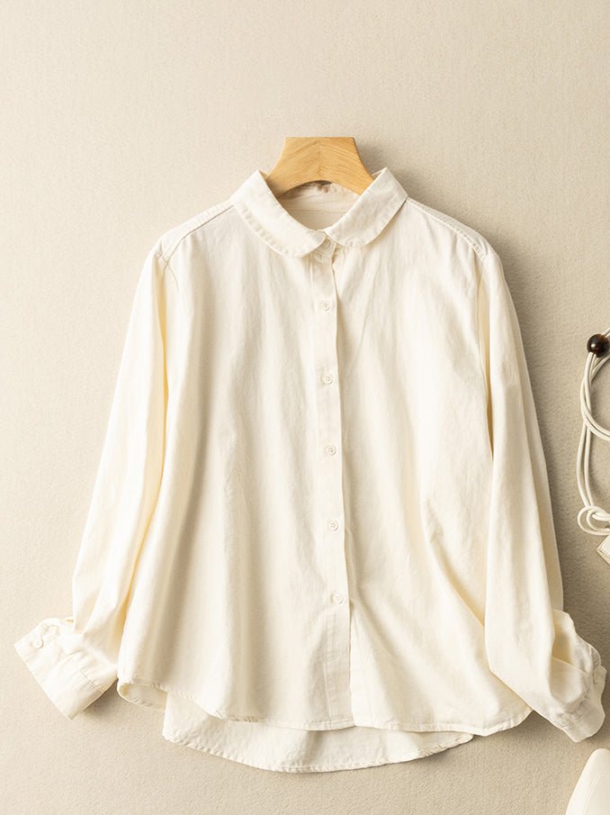 A Vintage Style Shirt with Delicate Timeless Details