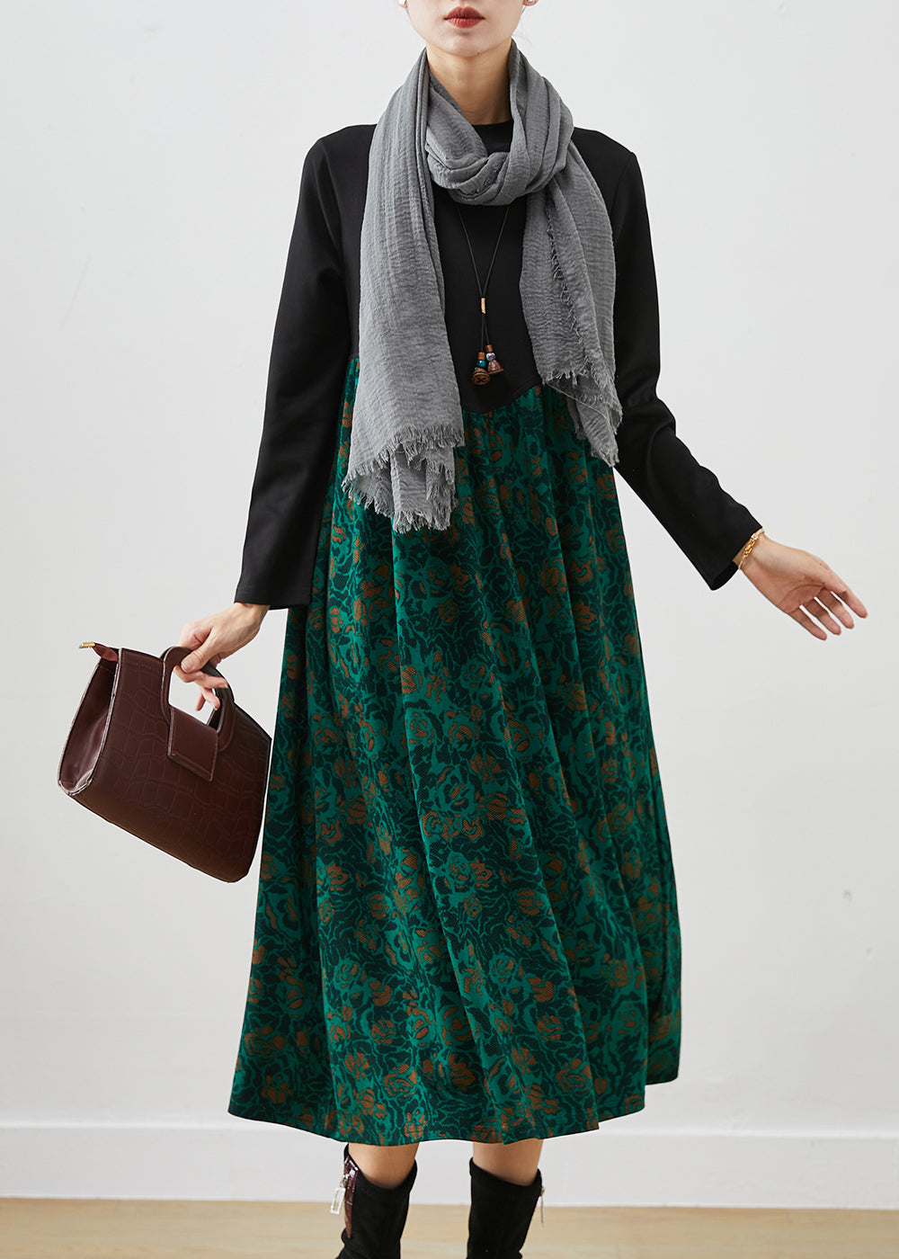 A Vintage Style Dress with Delicate Timeless Details