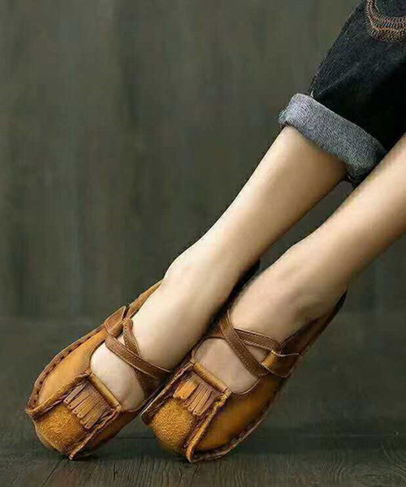 Chic Orthopedic Flats with Unique Design