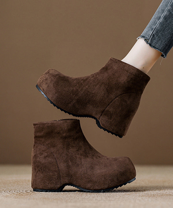 Chic Orthopedic Boots with Unique Design