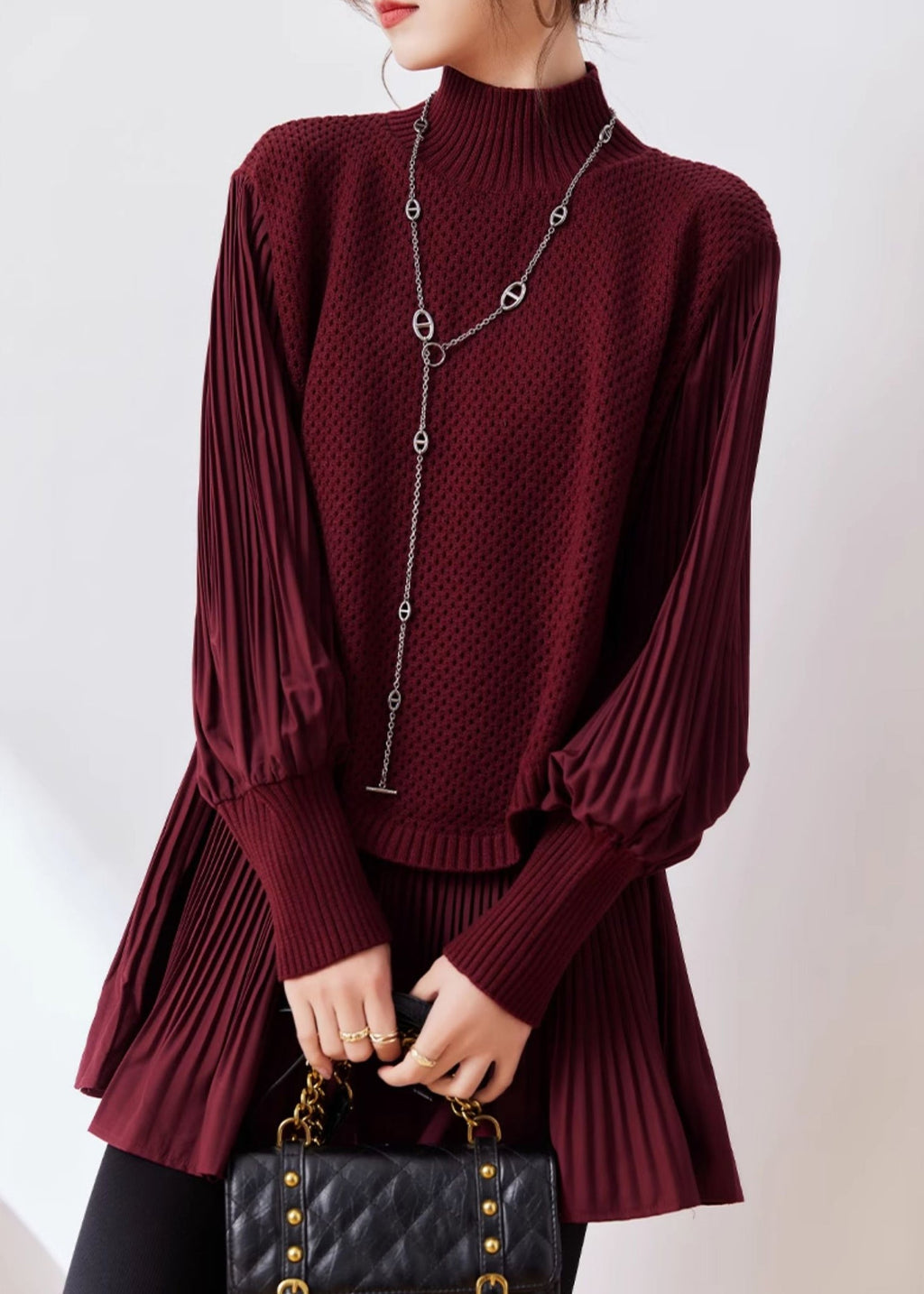 Beautifully Finished Sweater in a Timeless Design