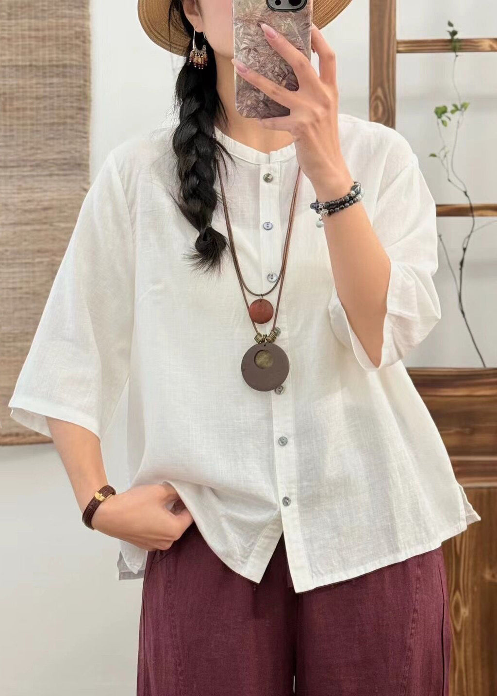 Vintage Inspired Blouse with a Contemporary Edge