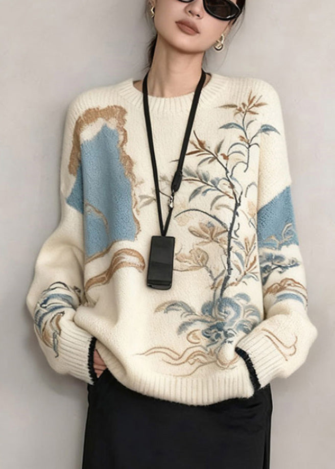 Vintage Inspired Sweater with a Contemporary Edge