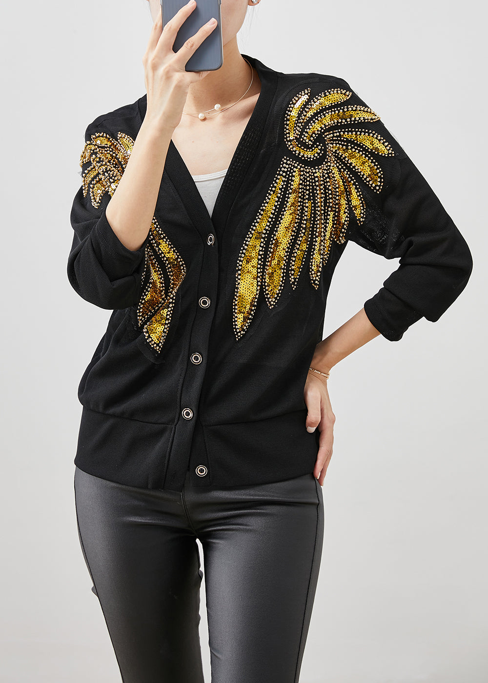 Beautifully Finished Cardigan in a Timeless Design