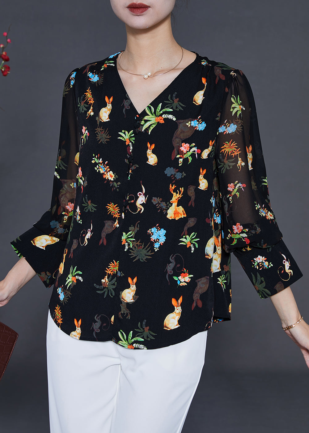 A Vintage Style Top with Delicate Timeless Details