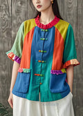 Classic Vintage Blouse with a Flattering Fit
