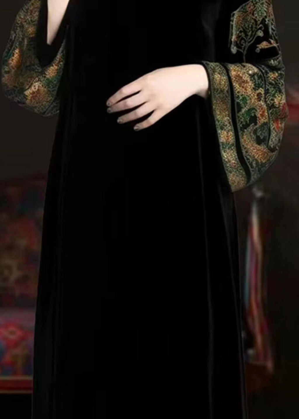 A Vintage Style Dress with Delicate Timeless Details