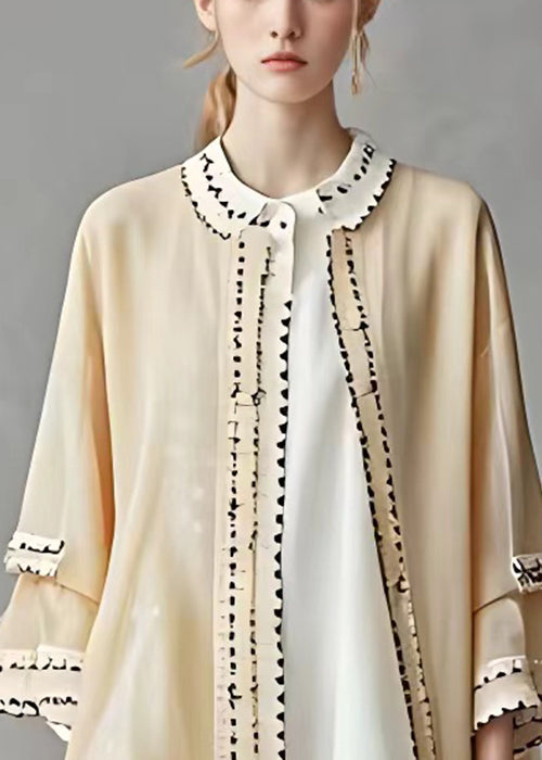 A Vintage Style Coat with Delicate Timeless Details