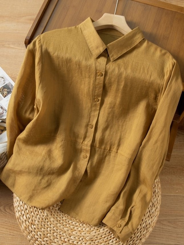 A Vintage Style Shirt with Delicate Timeless Details