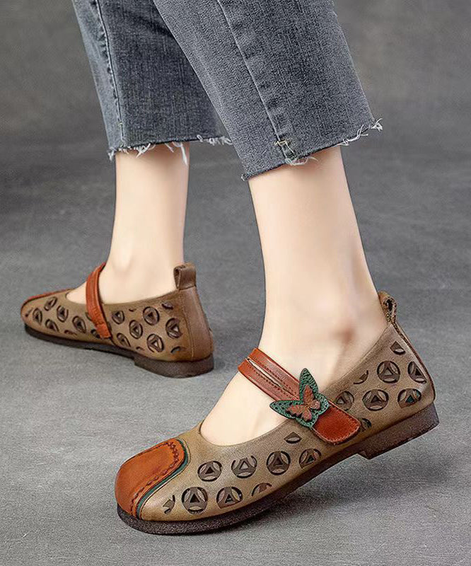 Chic Orthopedic Flats with Unique Design