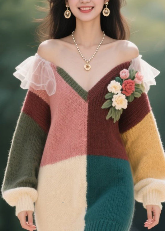 Vintage Inspired Sweater with a Contemporary Edge