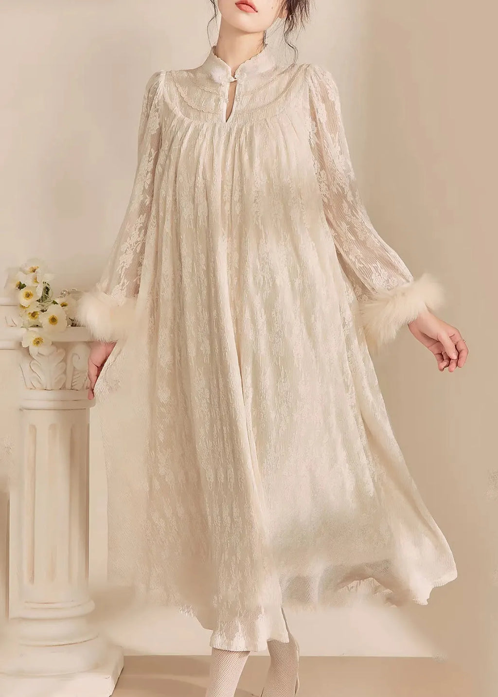 Well Tailored Dress with a Graceful Silhouette