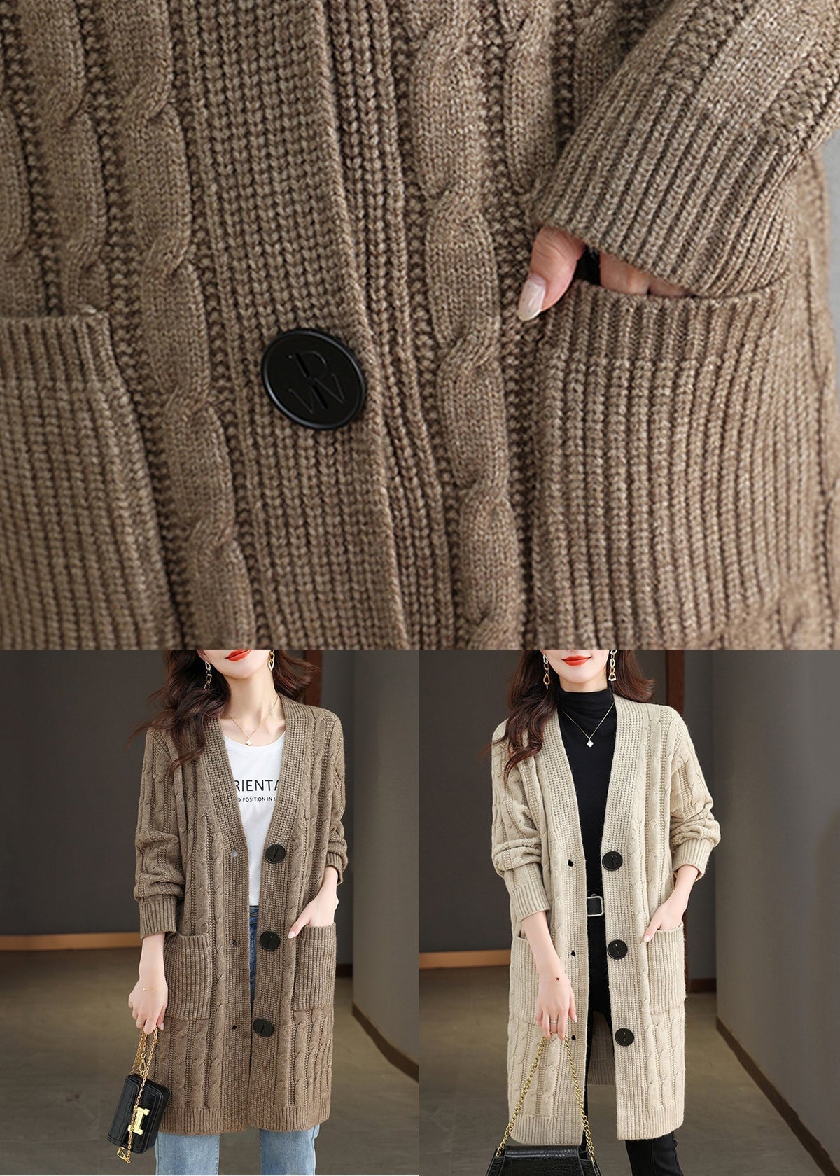 Beautifully Crafted Cardigan in a Classic Style
