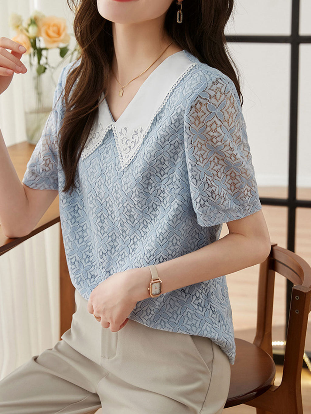 Polished Top with an Effortless Classic Look