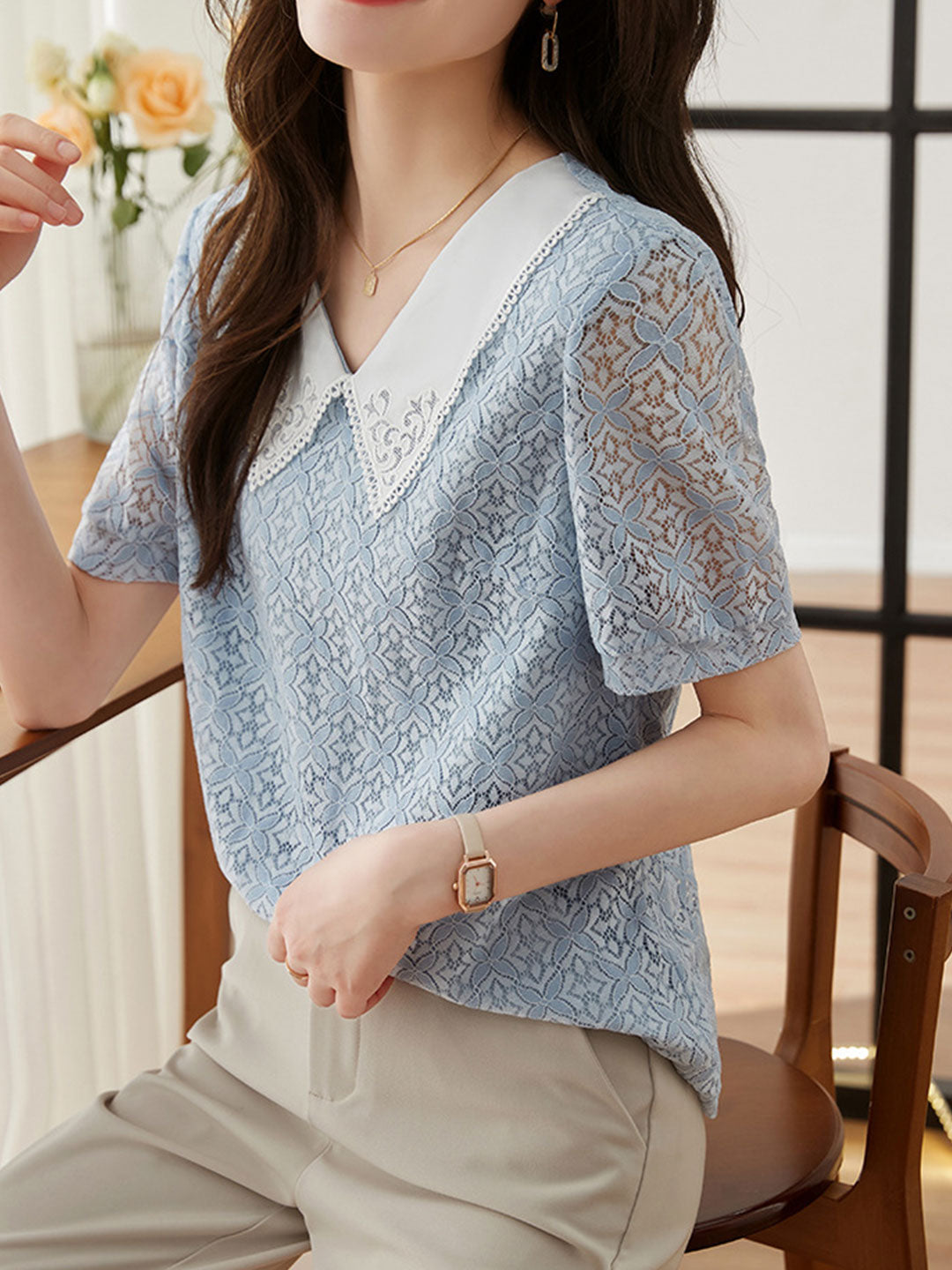 Polished Top with an Effortless Classic Look