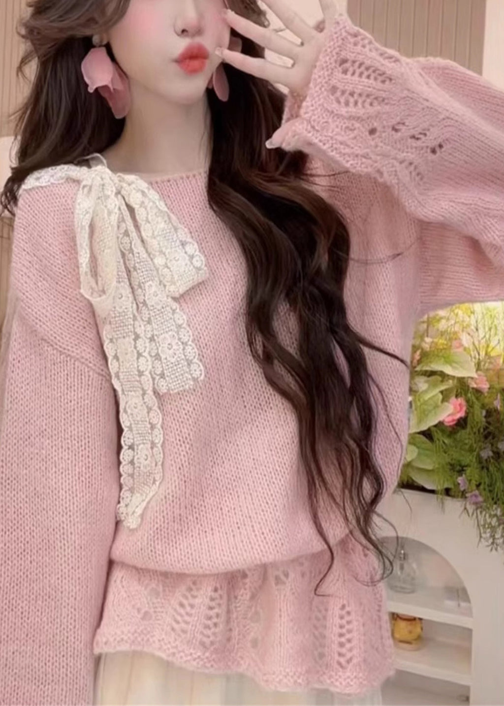 Vintage Inspired Sweater with a Contemporary Edge