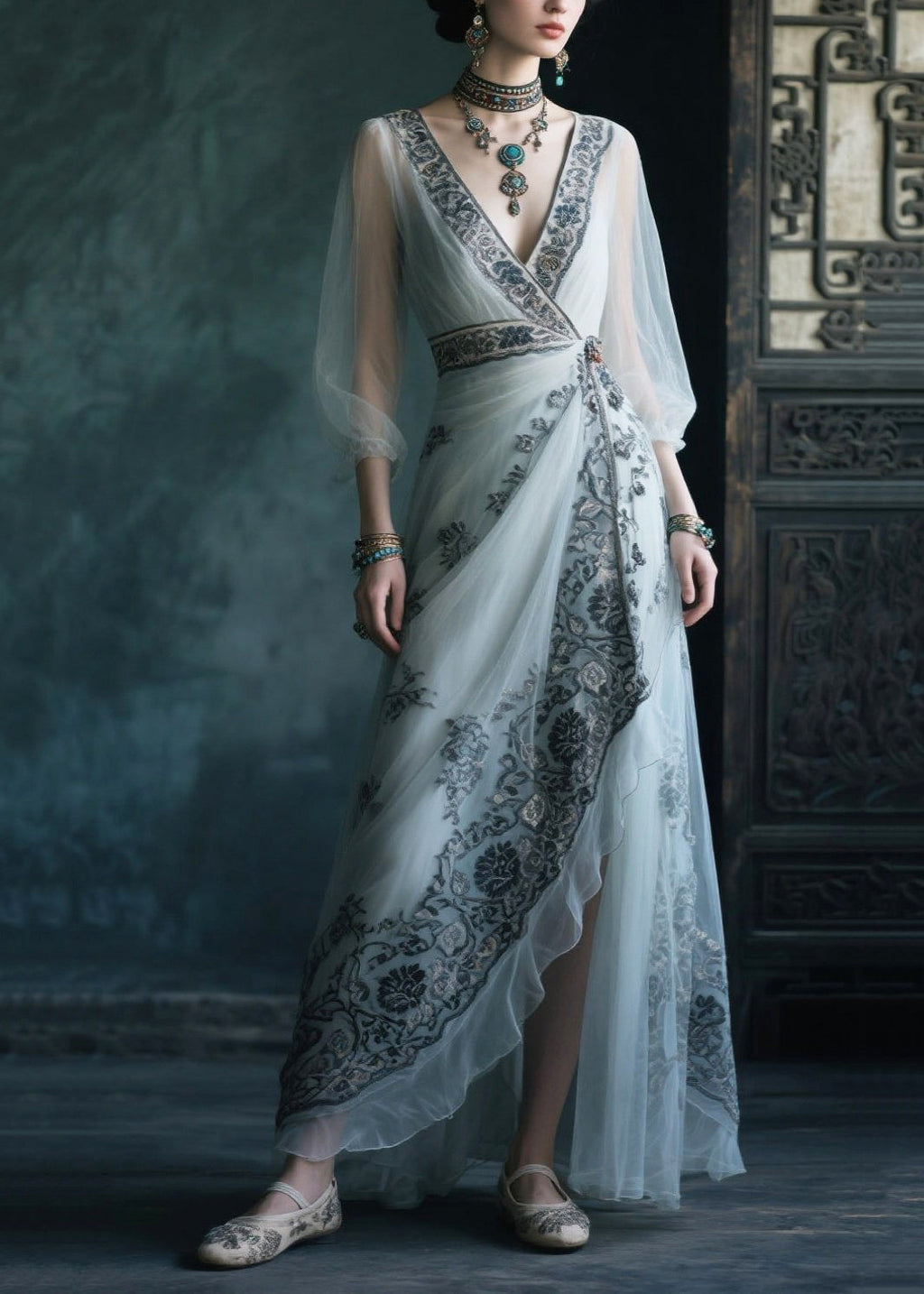 Elegantly Styled Dress for Everyday Wear