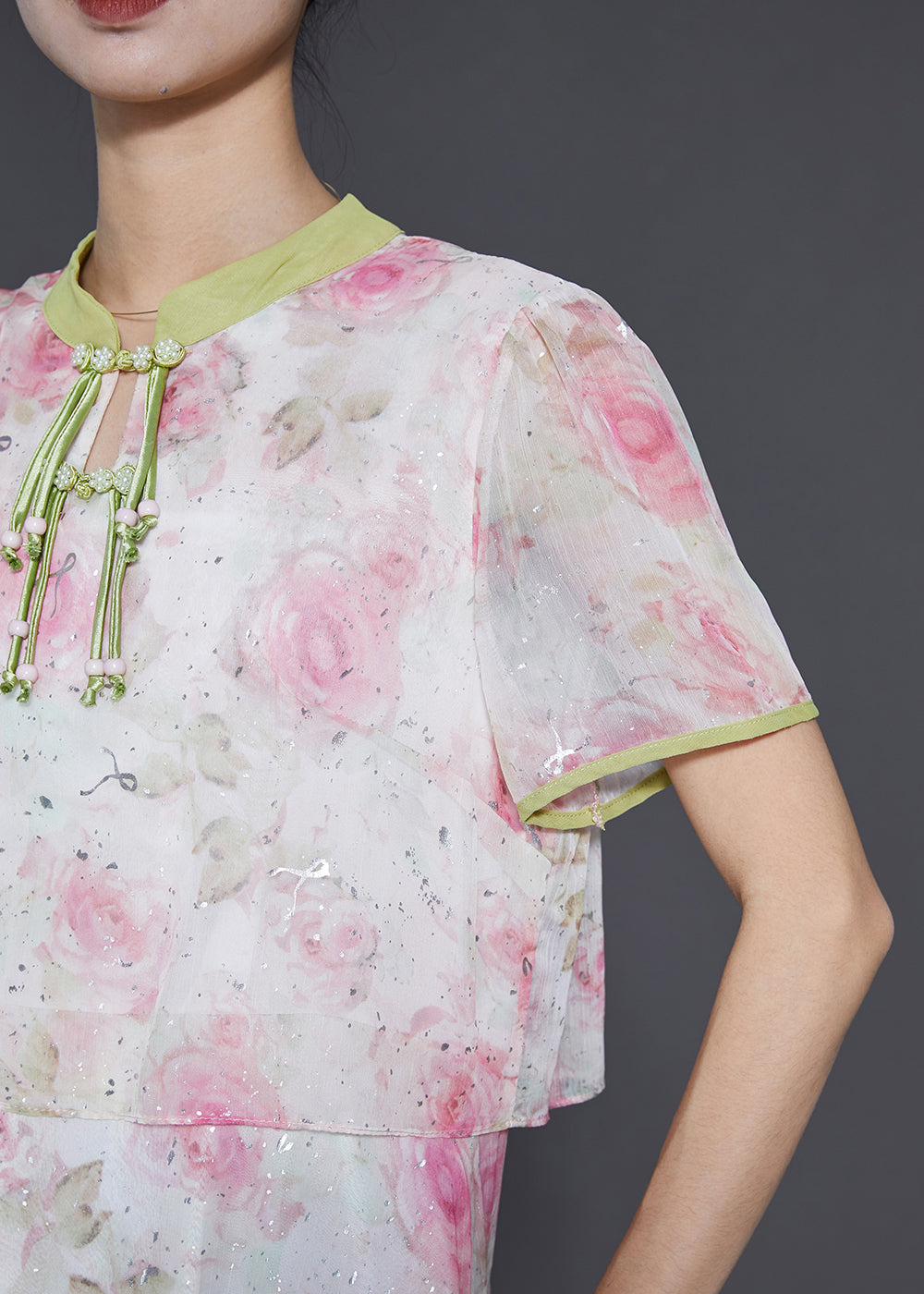 A Vintage Style Dress with Delicate Timeless Details