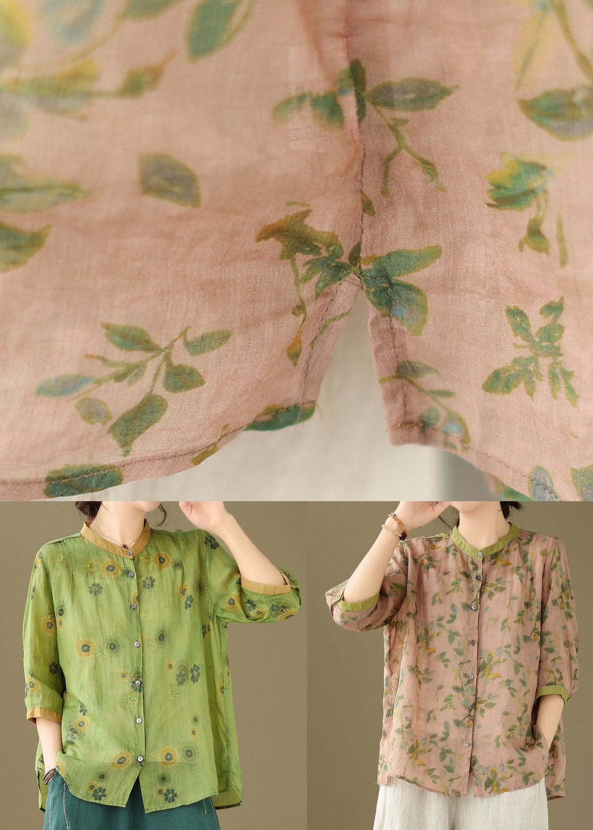 Classic Vintage Blouse with a Flattering Fit