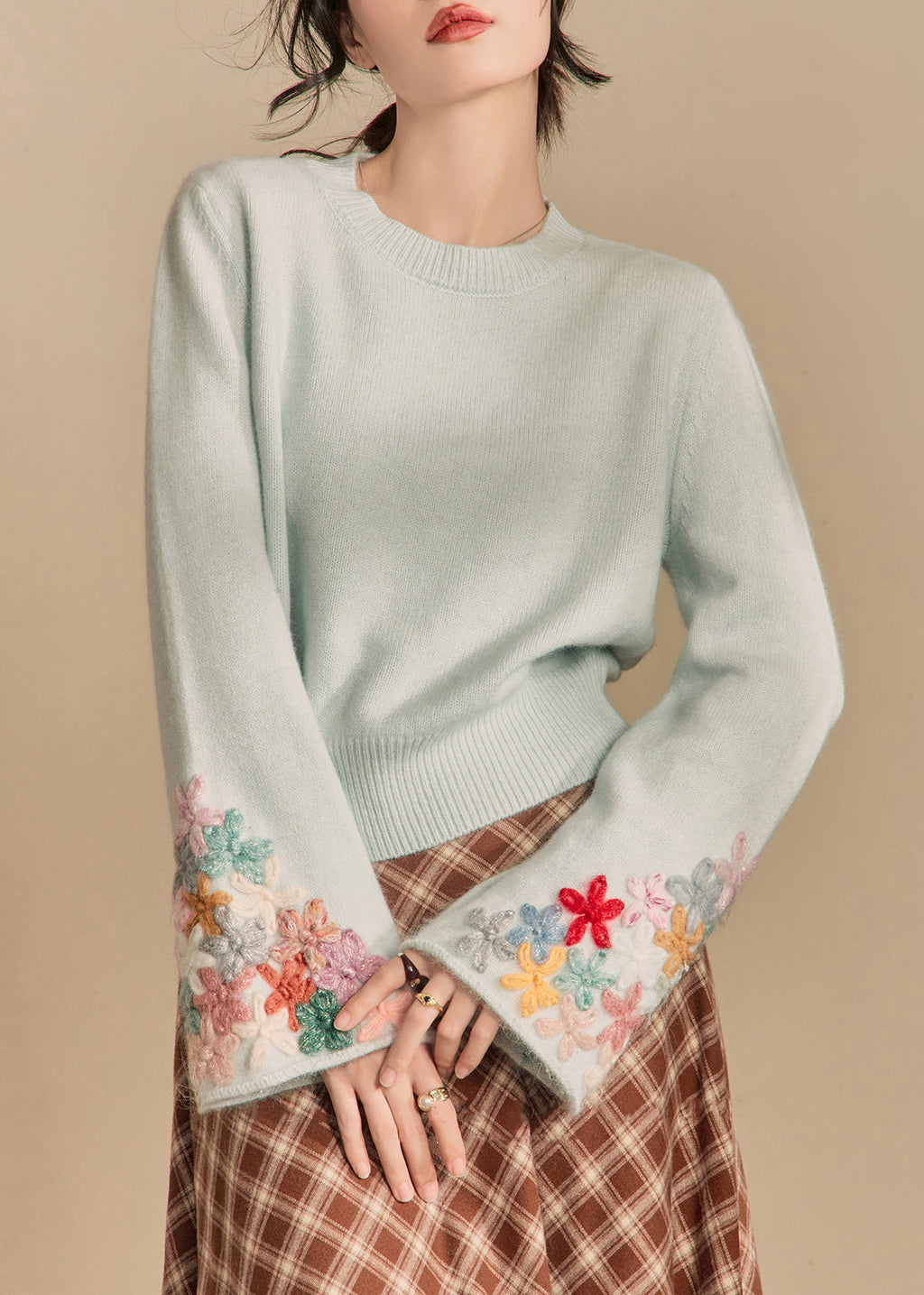 Vintage Inspired Sweater with a Contemporary Edge