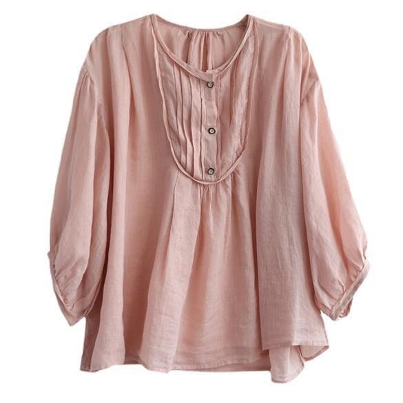 A Vintage Style Blouse with Delicate Timeless Details
