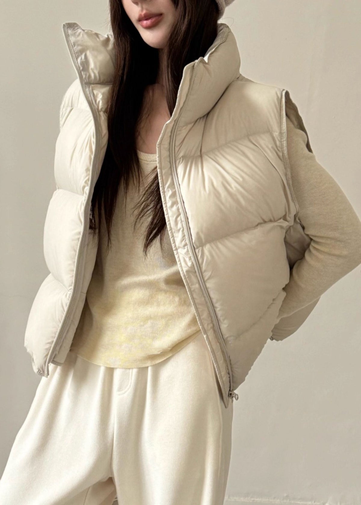 Well Tailored Coat with a Graceful Silhouette