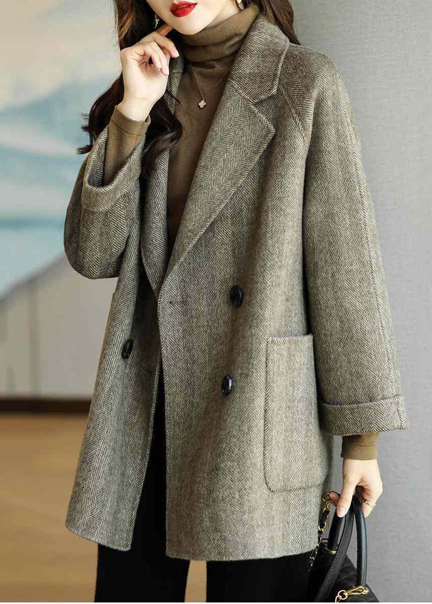A Vintage Style Coat with Delicate Timeless Details