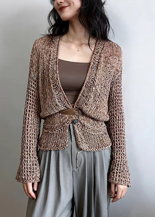 A Vintage Style Cardigan with Delicate Timeless Details