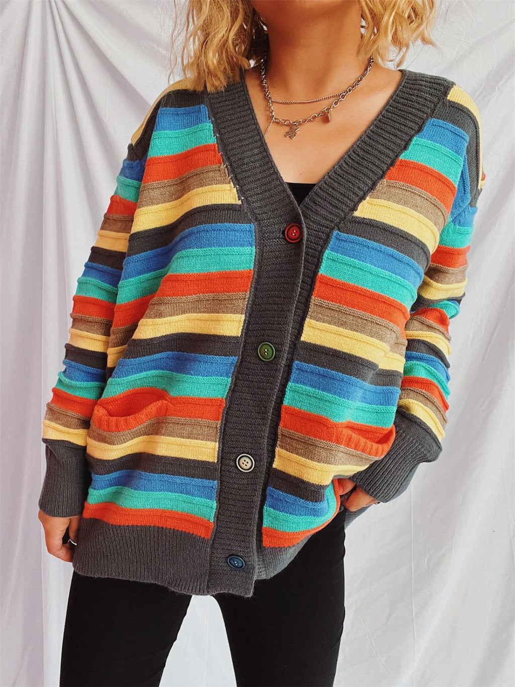 Beautifully Balanced Cardigan with Timeless Character