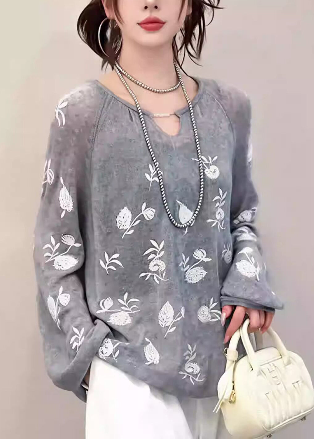 A Vintage Style Top with Delicate Timeless Details