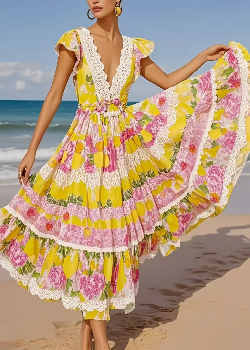 Classic Vintage Dress with a Flattering Fit