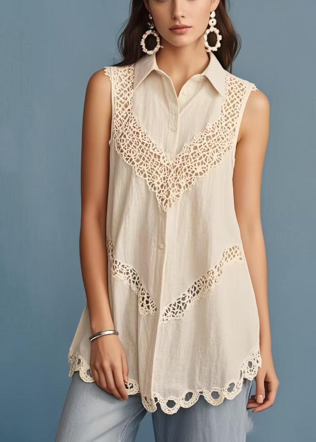 Well Tailored Shirt with a Graceful Silhouette