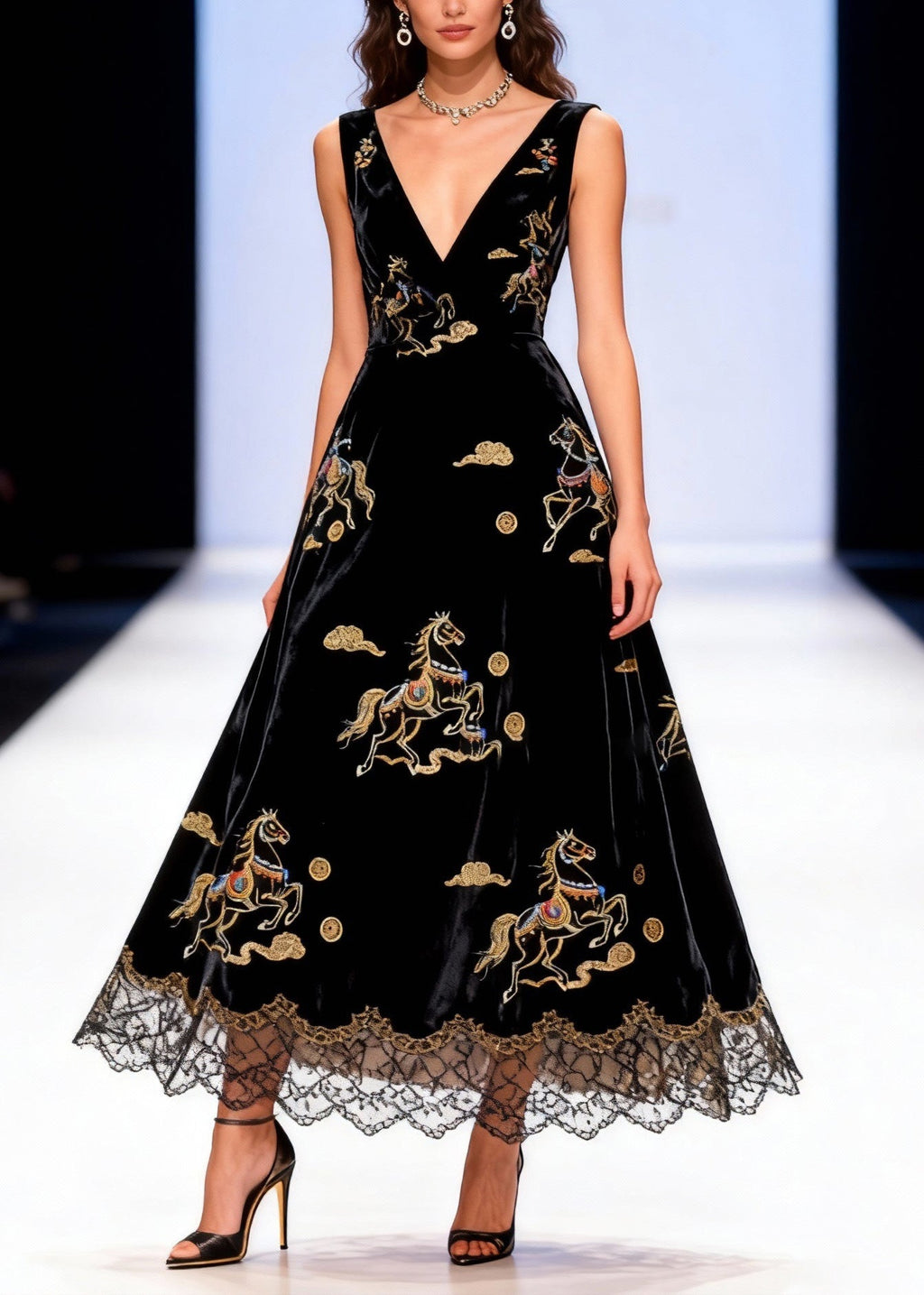 Well Tailored Dress with a Graceful Silhouette
